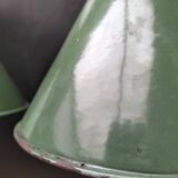 Enamelled sheet metal cone suspensions