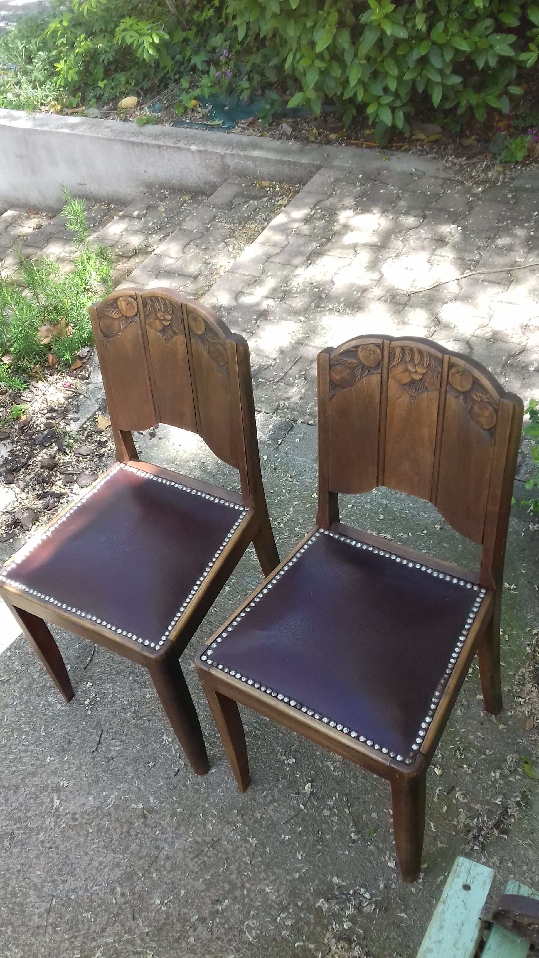 Art deco chairs