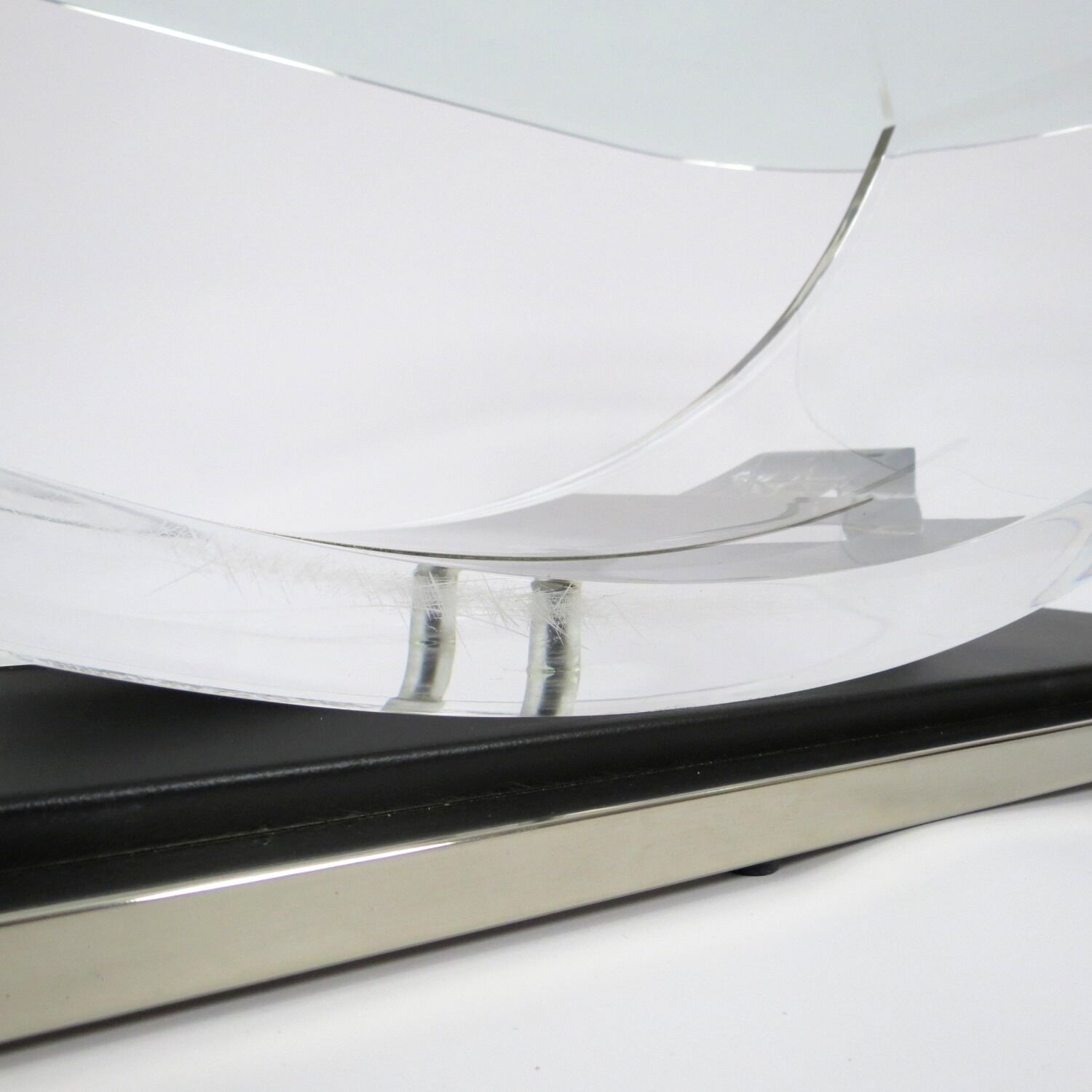 Table basse belge de Belgo Chrom, années 1970