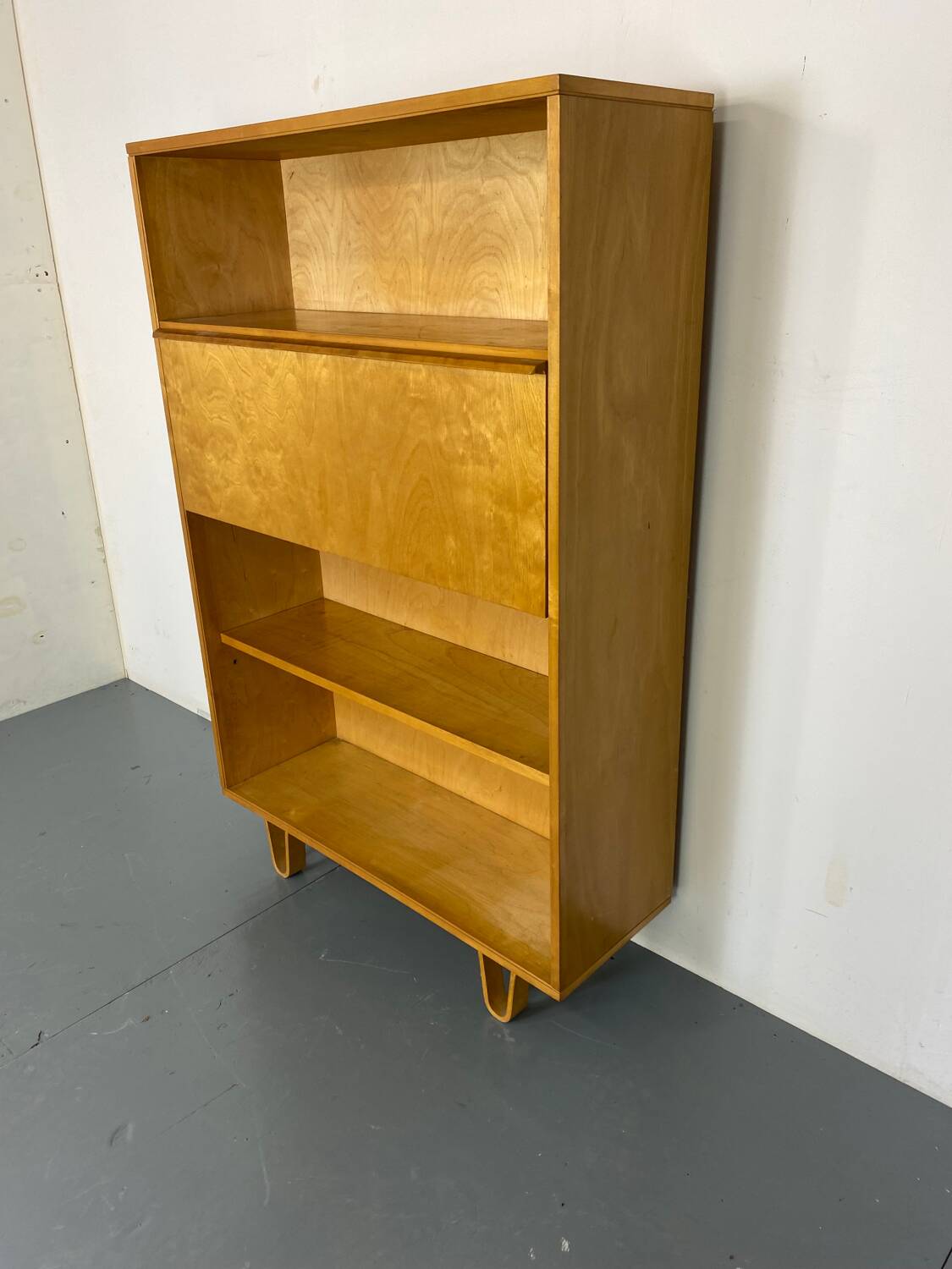 Bureau de Secrétaire Highboard Moderniste Mid-Century Bb04 par Cees Braakman pour Pastoe, 1950s