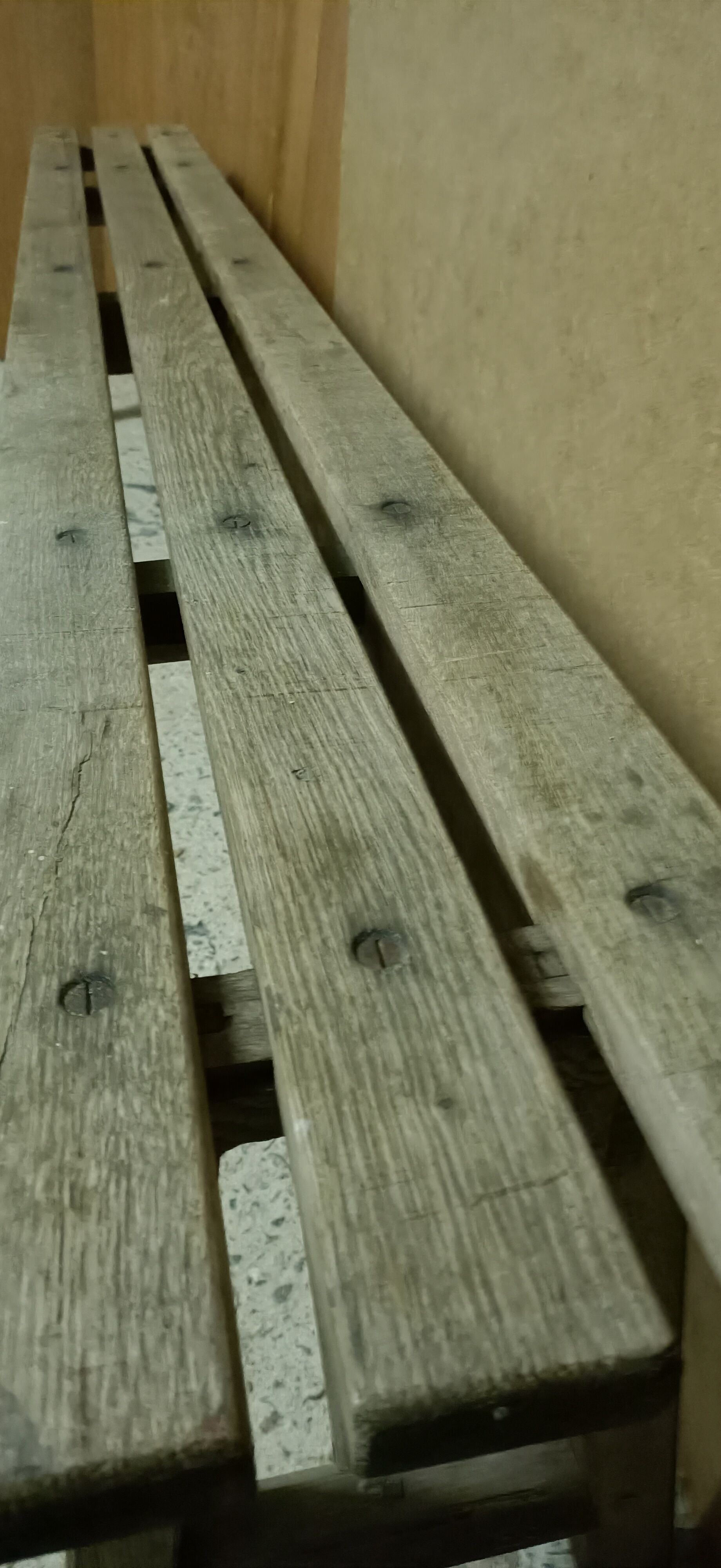 banc de ferme ancien
