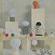 Pair of Bulb lamps by Ingo Maurer, Murano