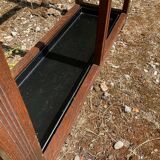 Art Deco oak cloakroom