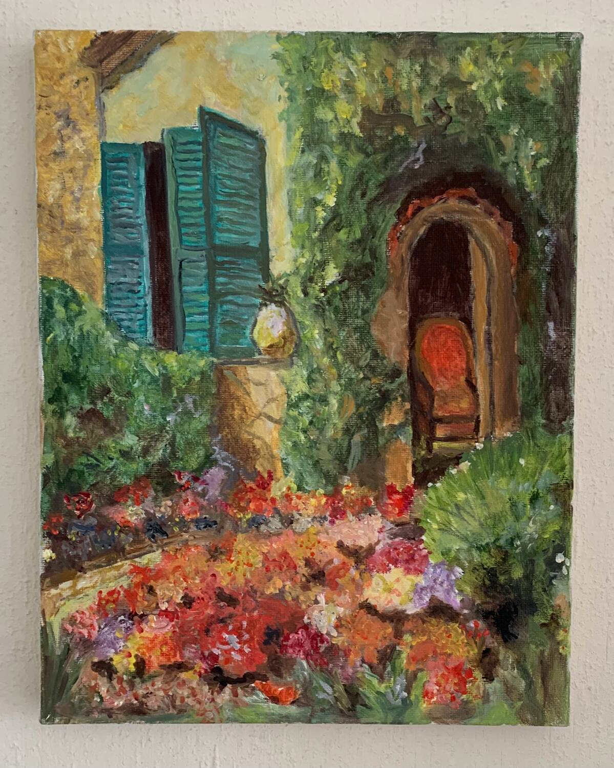 Oil painting on canvas