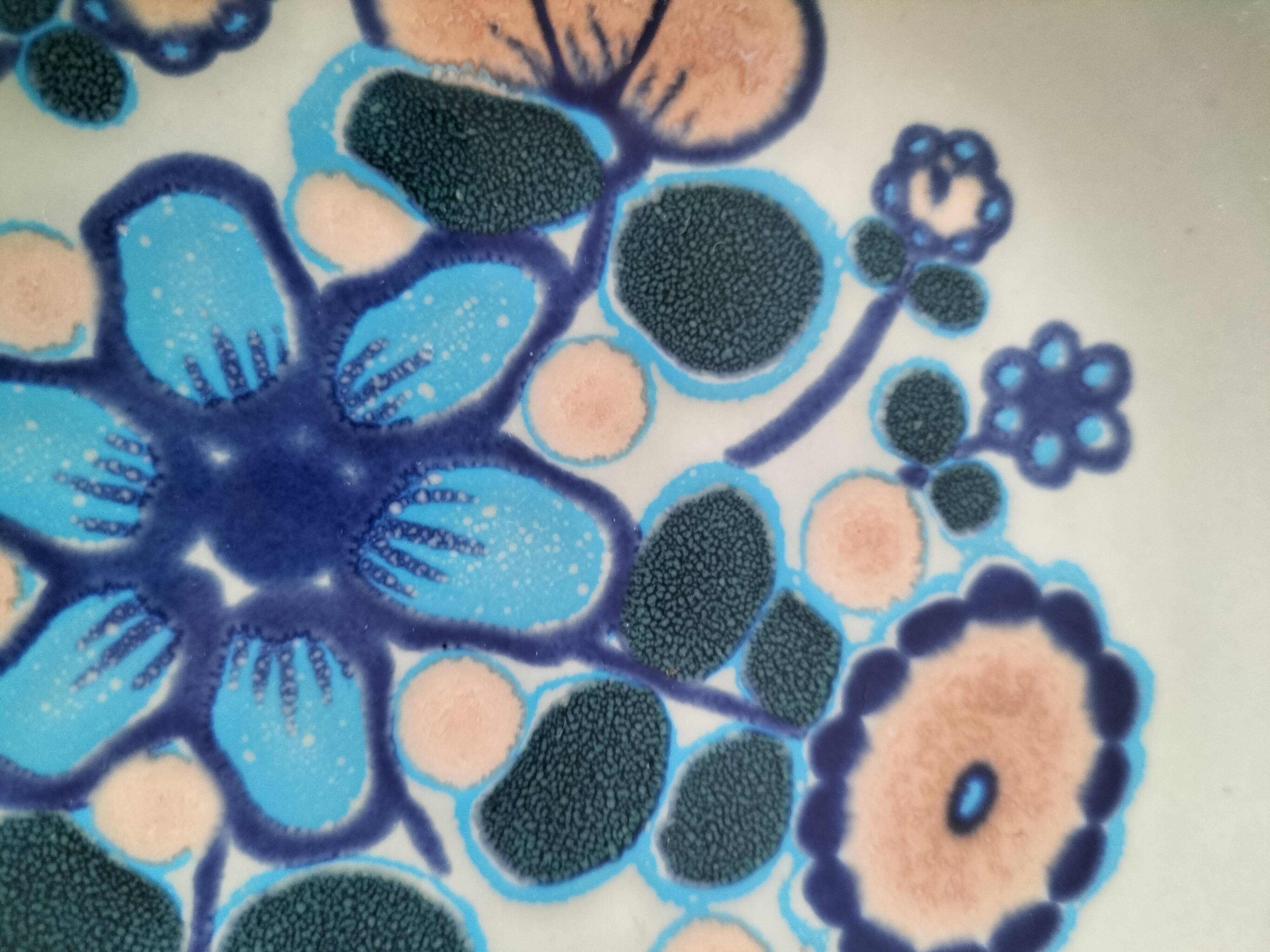 Set of vintage French plates – Gien, Lunéville & Digoin – 1960s