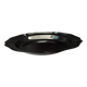 Set of 3 stainless steel dishes