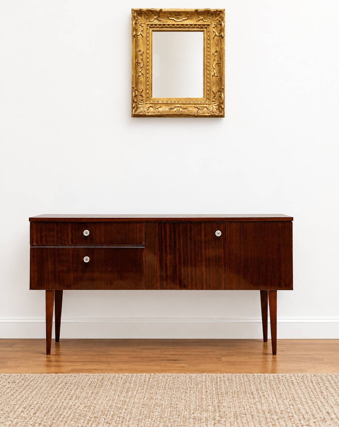 Meuble TV / enfilade vintage look scandinave