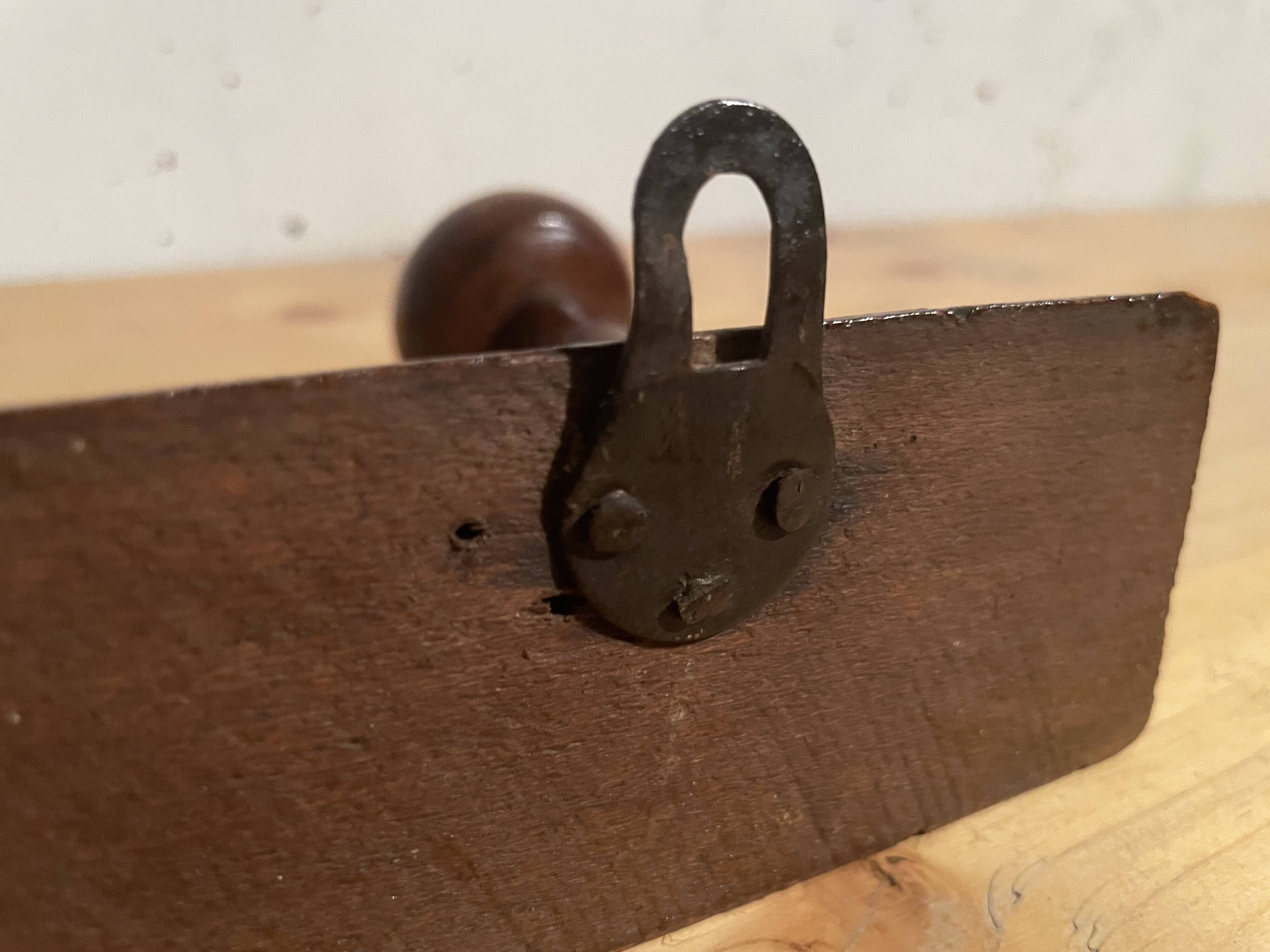 1950s faux bamboo coat rack