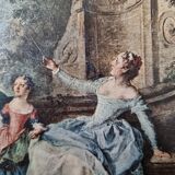 Reproduction on canvas