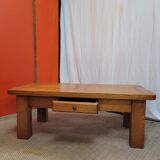 Solid elm coffee table