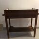 Table de toilette dessus marbre