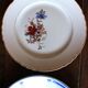 6 mismatched flat plates Fontanges Marsac Longwy Digoin