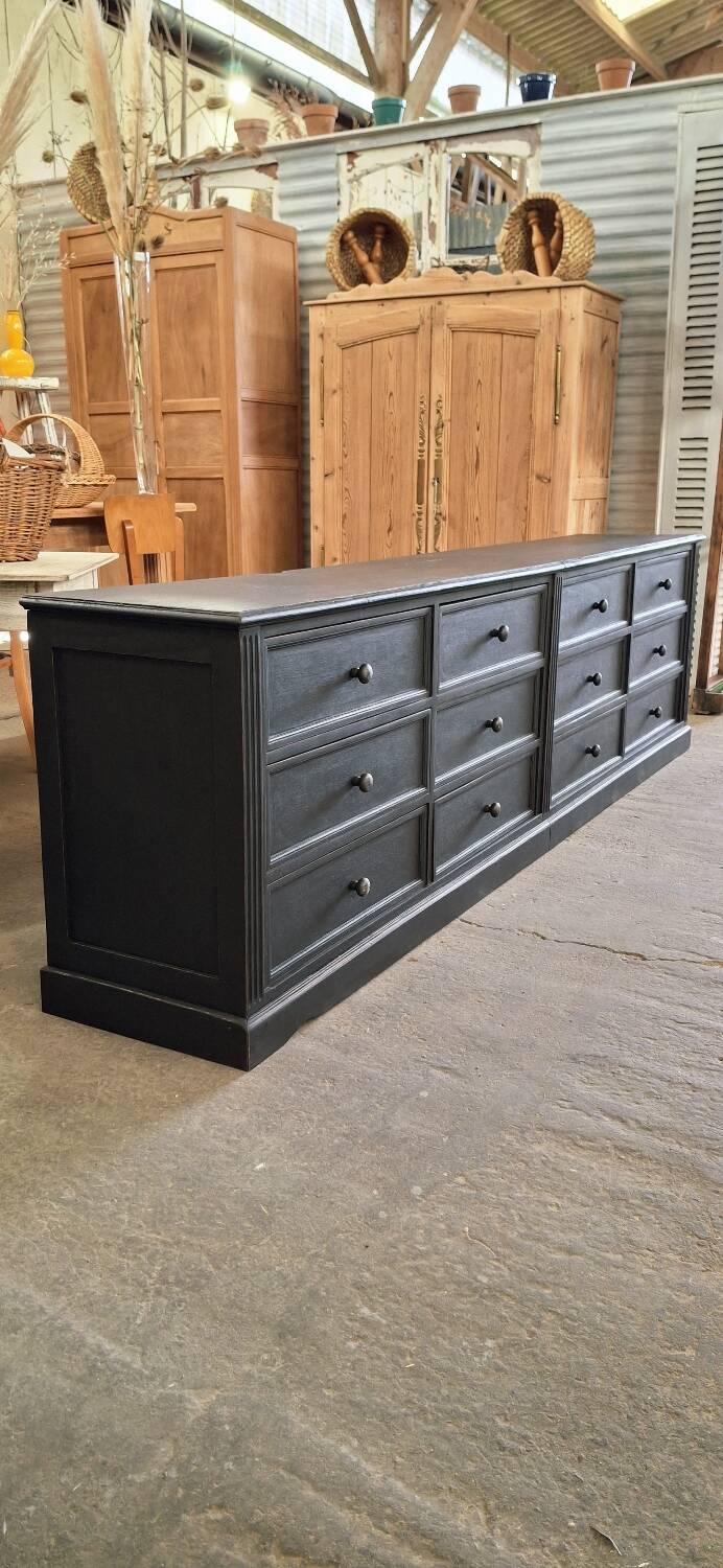 Craft cabinet with drawers