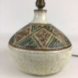 Ceramic lamp foot Vallauris Marcel Giraud