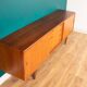 Retro Teak Danish 1960s Long Mid Century Sideboard By Clausen & Søn Denmark