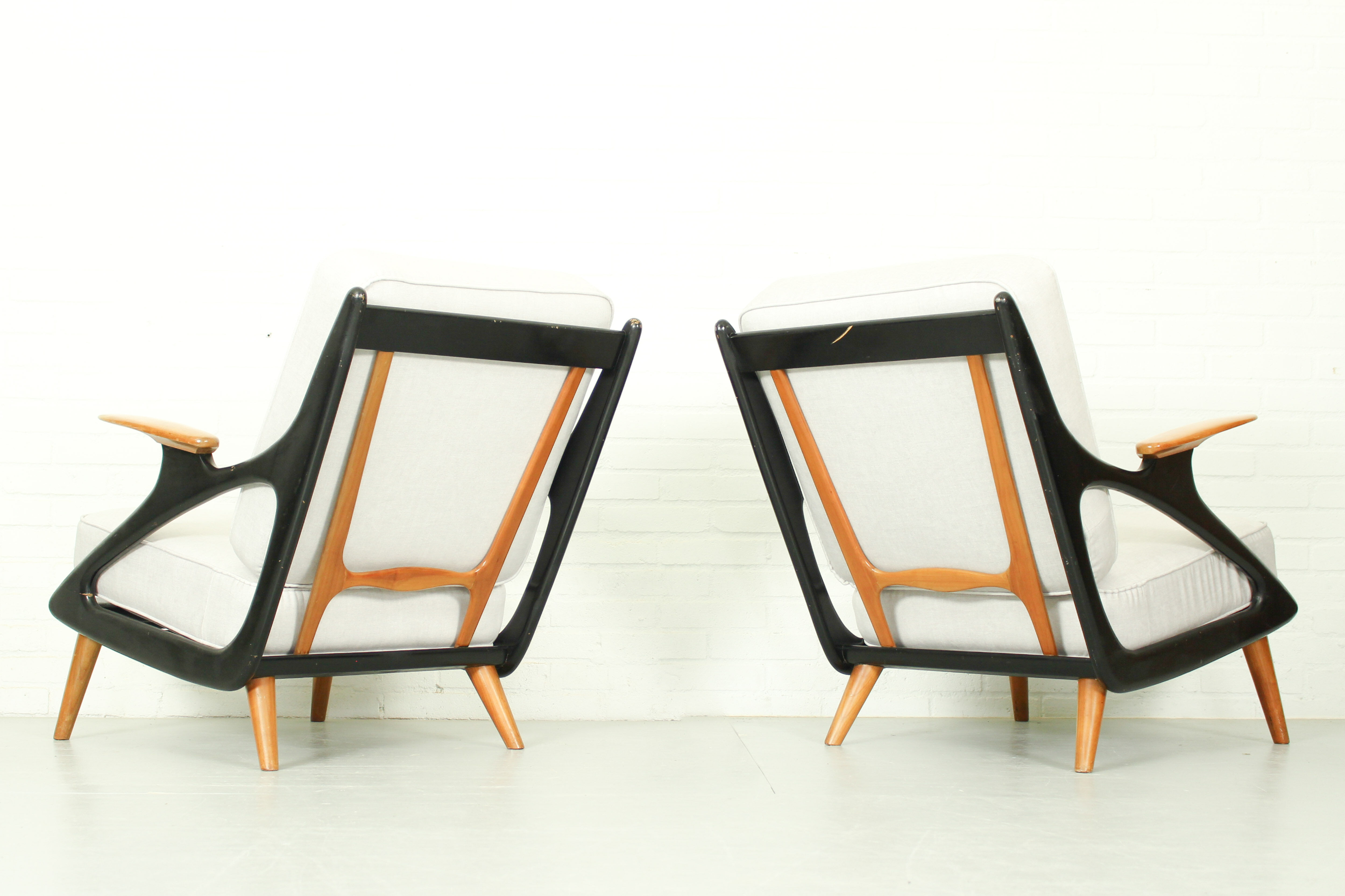 Living Room Set by Spruij Holland, 1954, Set of 3