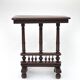 Renaissance-style wooden table or console, antique furniture, side table.