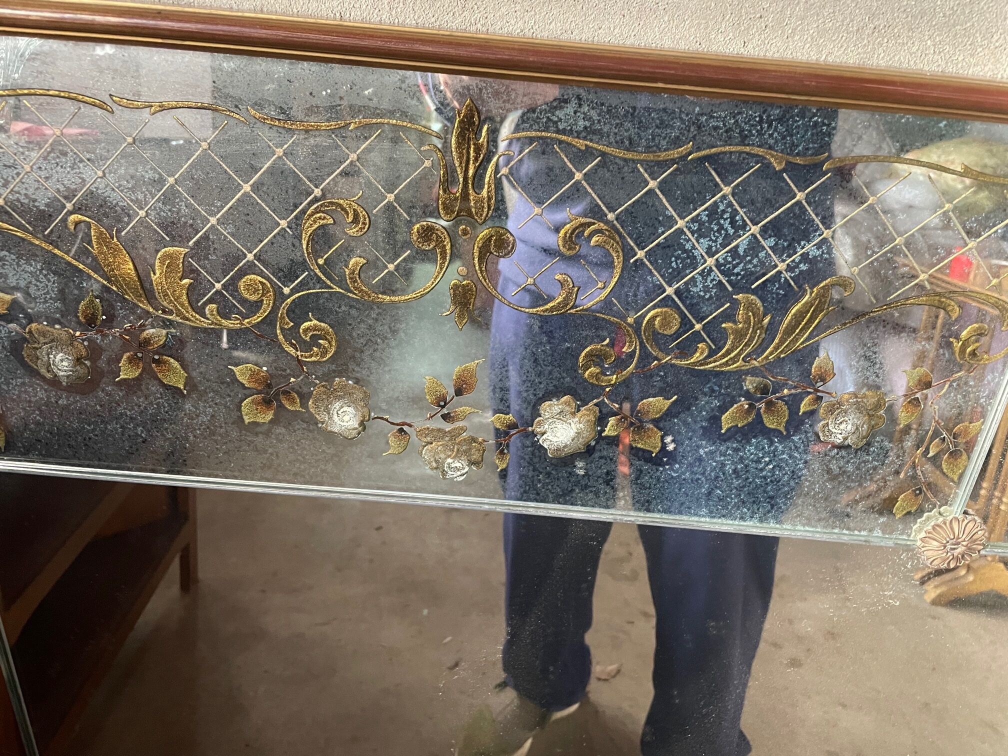 Large Brasserie Mirror 2.00m x 1.05m