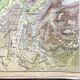 🌍 Old Arthaud map, 1930, Vidal type - France, Isère (Dauphiné)