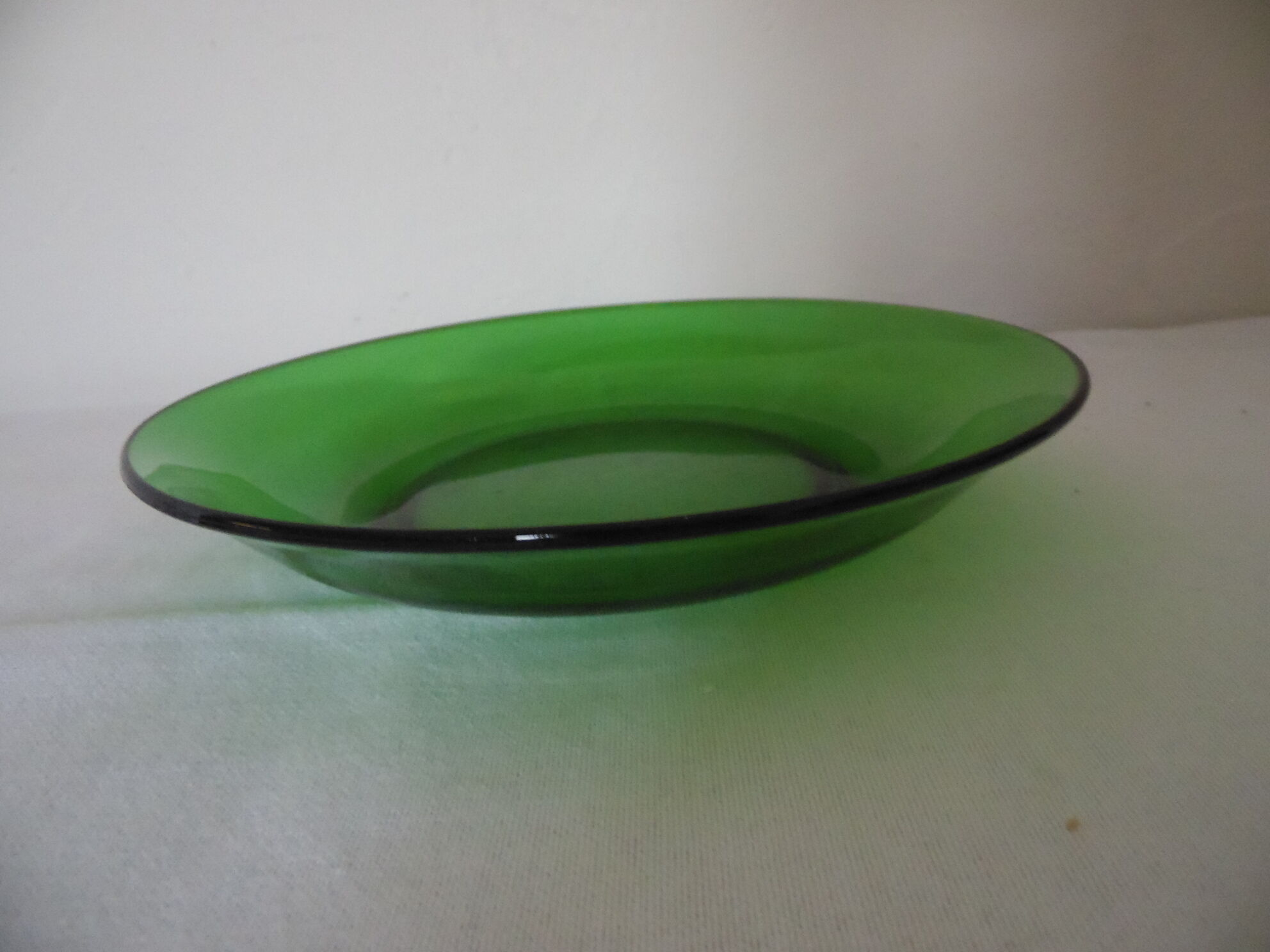 Service 19 pieces Vereco vert transparent