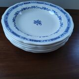 Antique porcelain plates from Gien