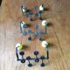 3 double coat racks 50 years vintage