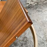Scandinavian extendable round table in teak dia 116cm an60