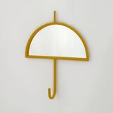 Umbrella Mirror with Hook by L'Isolache Non C'è, 1980