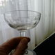 Set de 5 coupes à champagne anciennes en verre soufflé