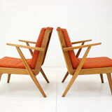 1960s Pair of Armchairs, Czechoslovakia