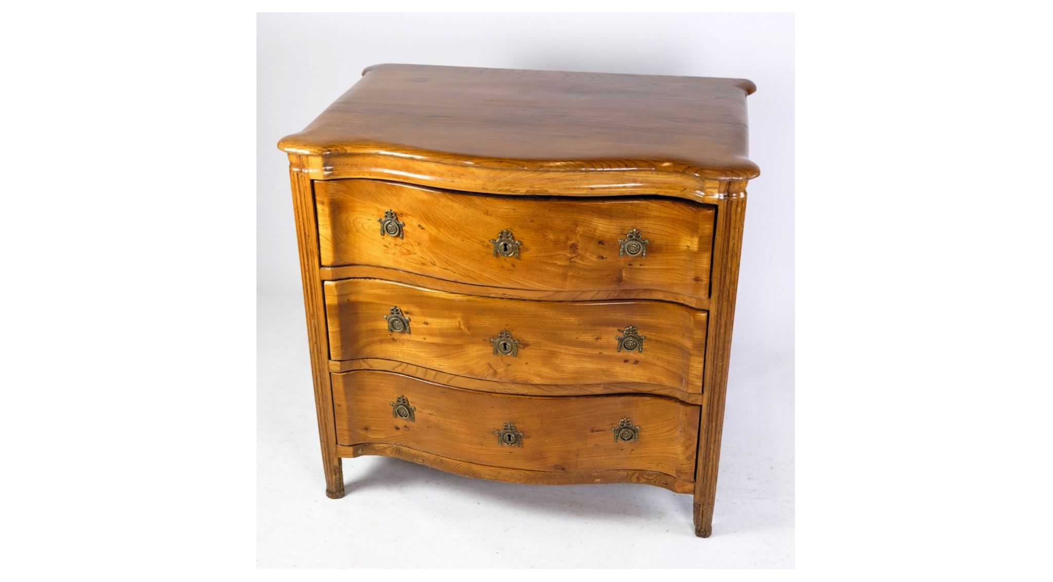 Louise Seize Chest of Drawers in Elm Wood from Copenhagen