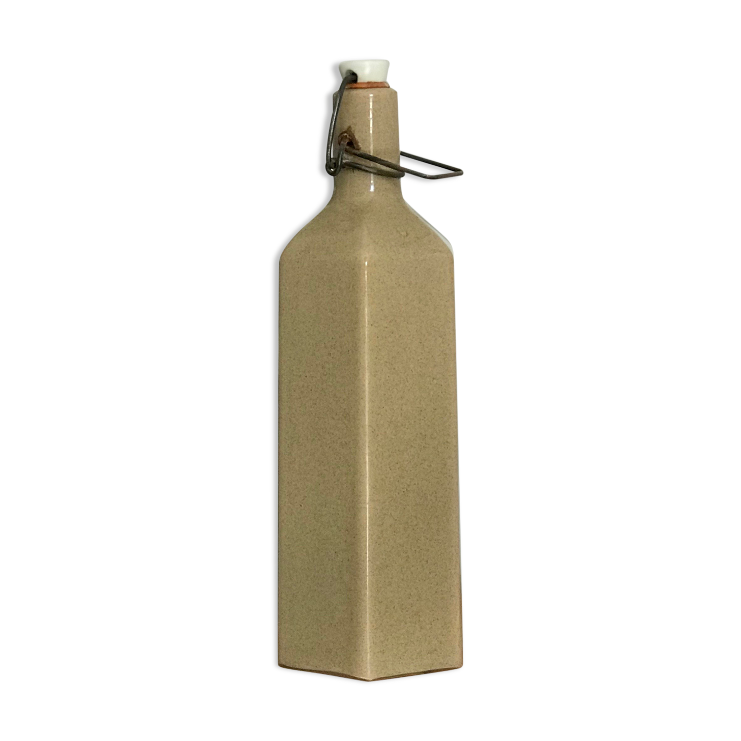 Hexagonal sandstone bottle