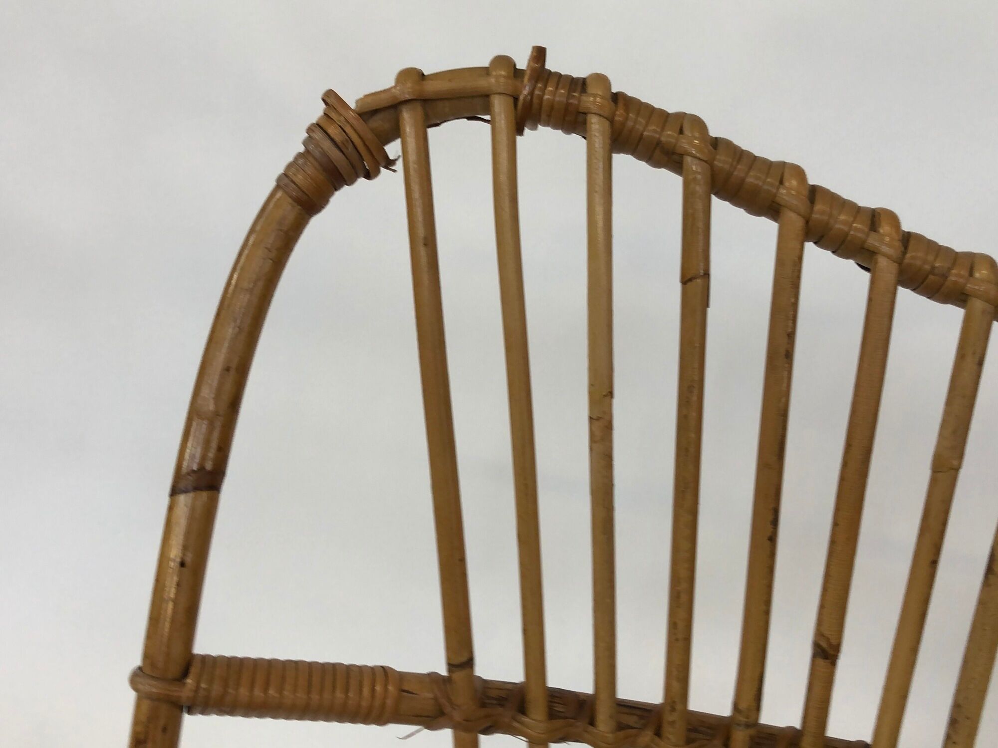 Rattan armchair by Rohe Noordwolde, 1960, Netherlands