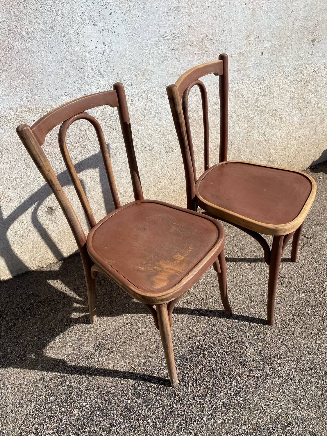 Duo de chaises bistrot à épingle