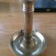 Brass candlestick with pusher