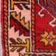 Vintage western turkish rug oriental 100x74 cm, red