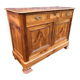 Antique low sideboard in solid cherry wood