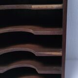 vintage patinated solid wood shelf