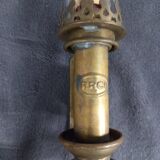 Old RRCI brass train wall lamp