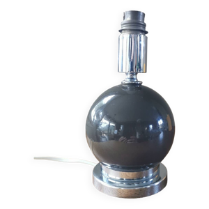 Pied de lampe boule vintage