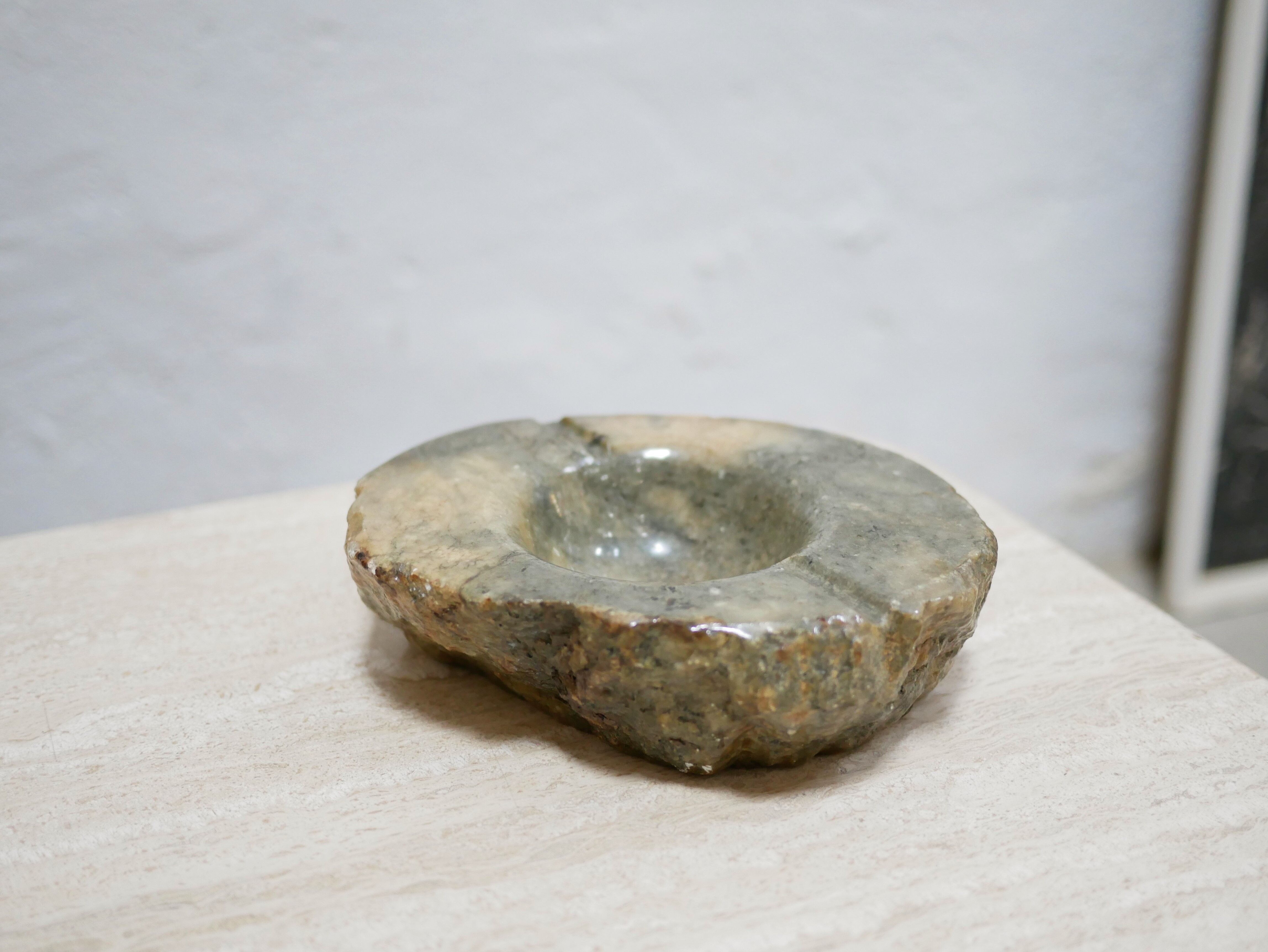 Cendrier vintage en albâtre, Italie