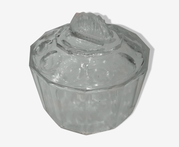 Chiseled glass cheese bell, thirties. vintage