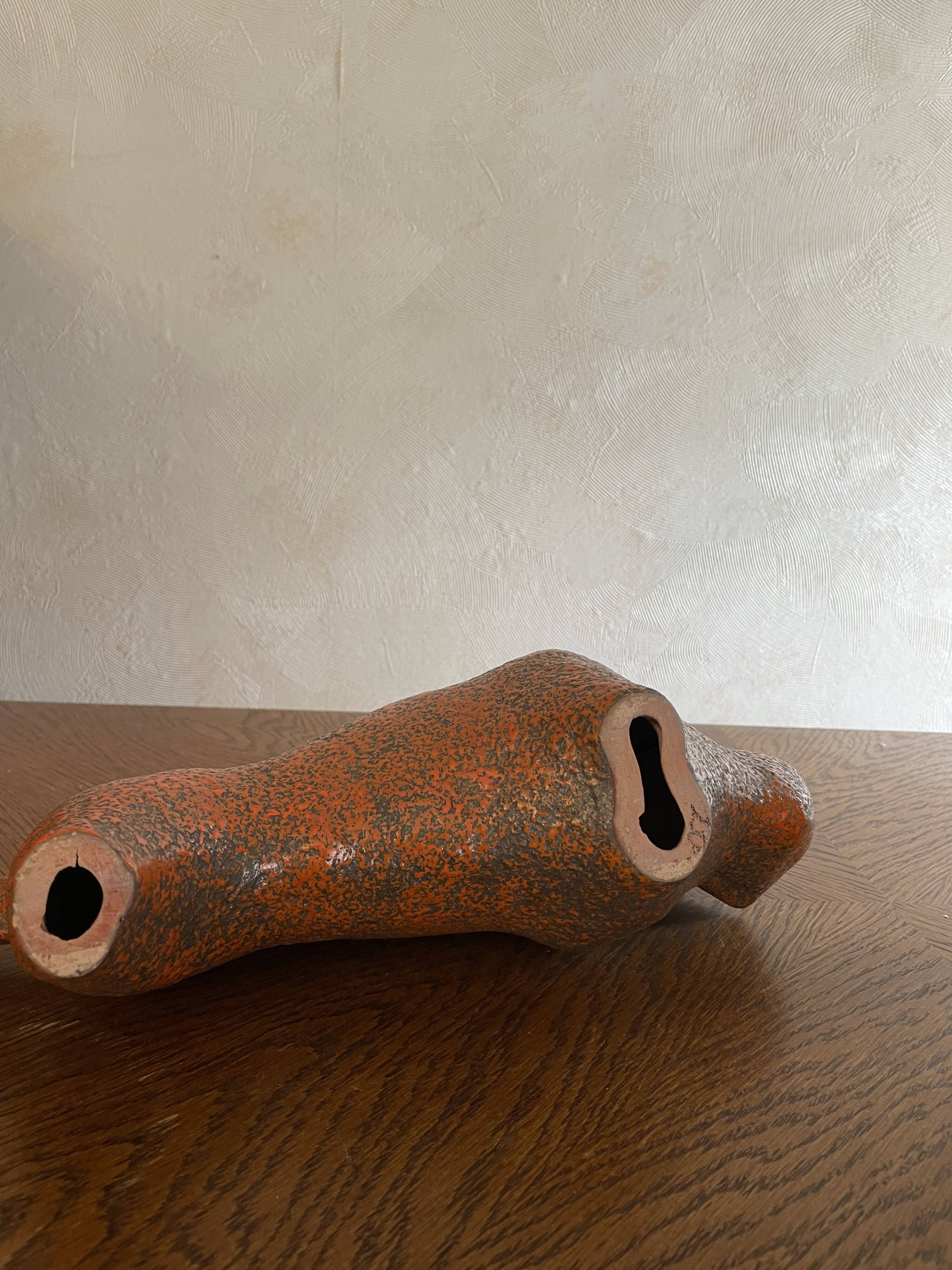 Ceramic bull from the 1970s