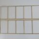 Flexible veneer formica veneer and 50s 60s gold metal