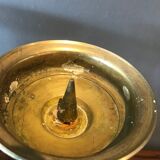 Pair of brass candlesticks