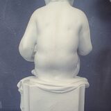 Sculpture of the child under study