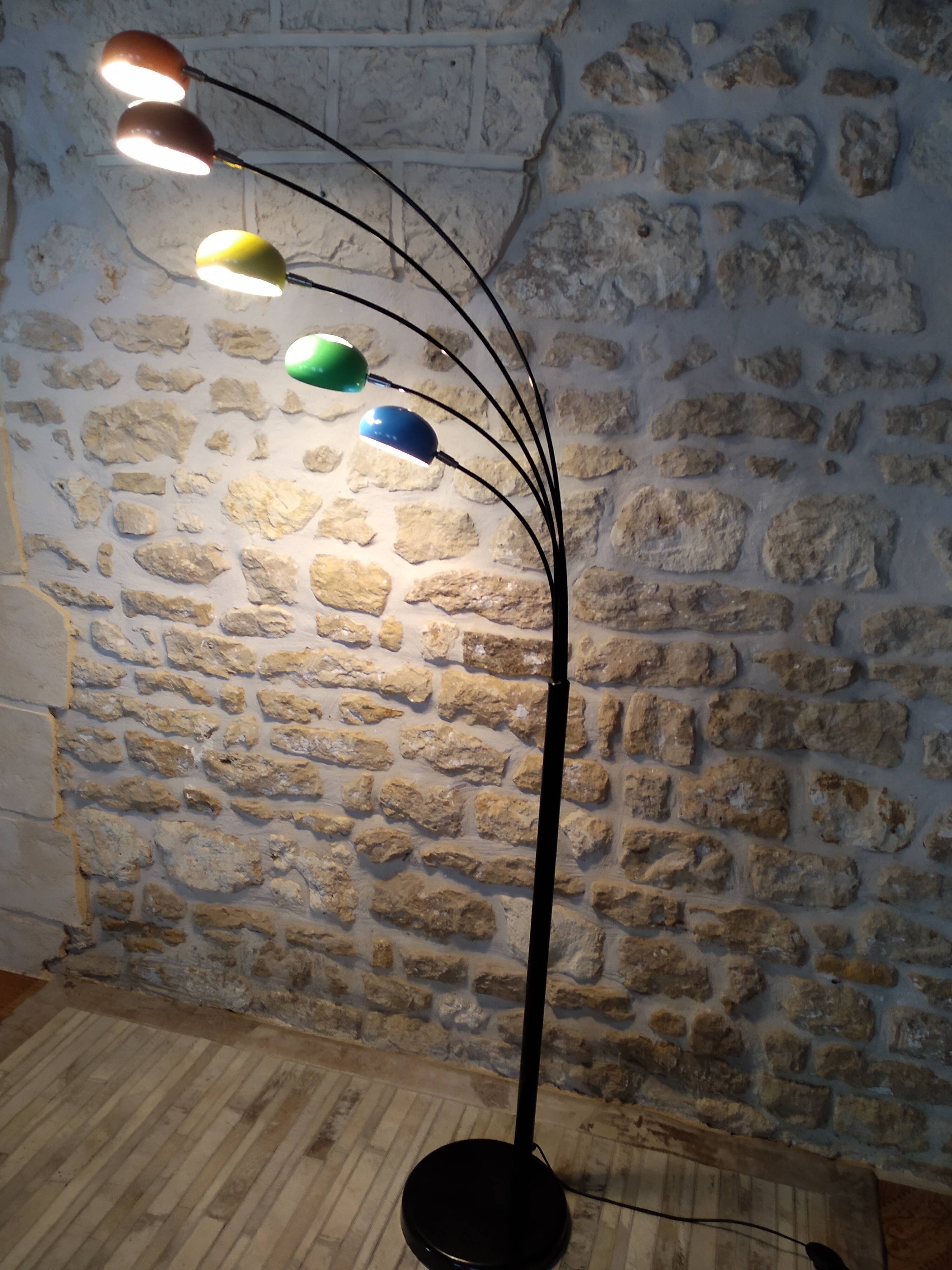 Retro floor lamp from the 80s