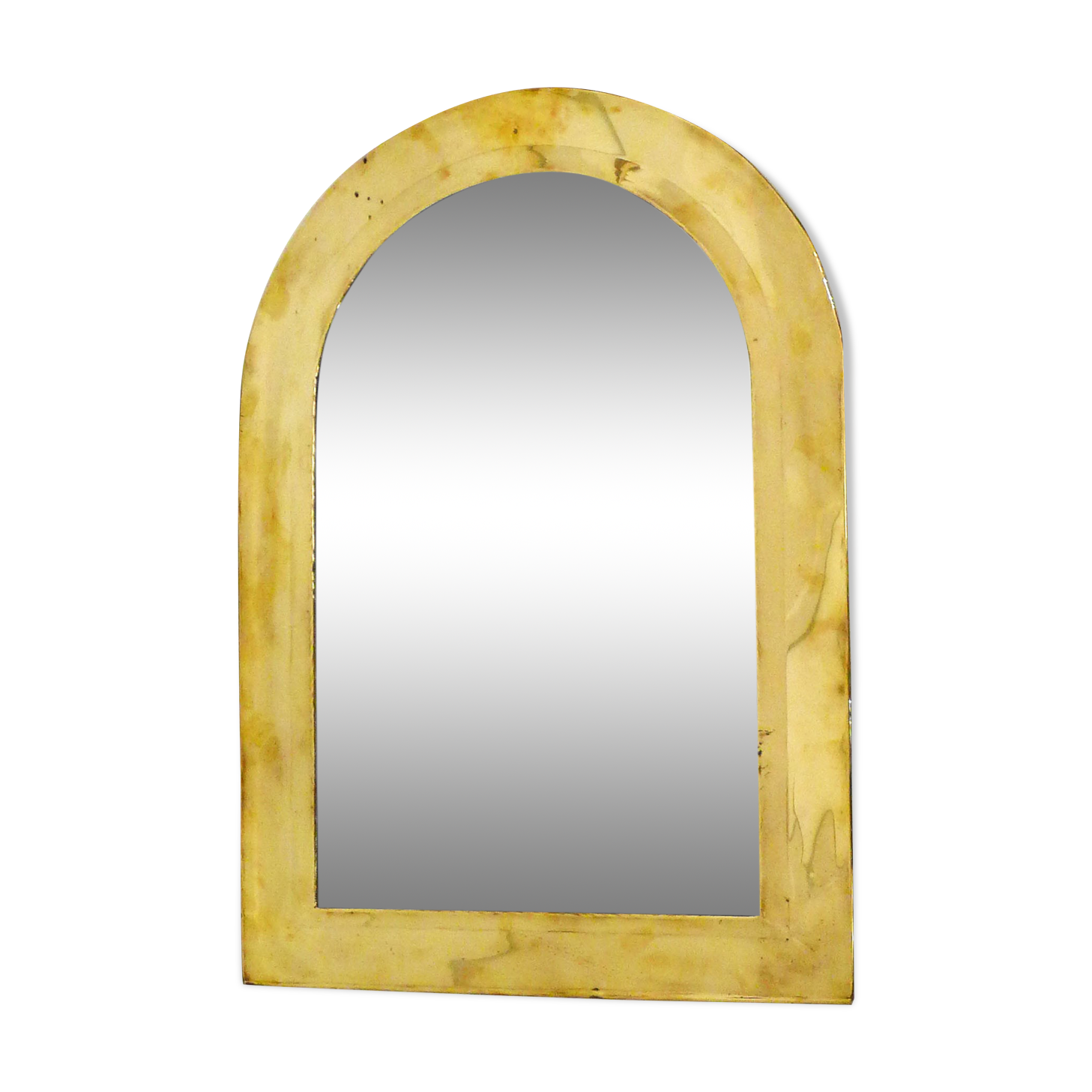 Mirror golden frame 36x66cm