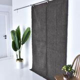 4x7 Brown & Gray Handmade Wool Vintage Rug 140x221Cm SK 241972