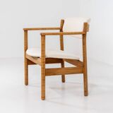 Fauteuil de Jørgen Bækmark pour FDB Møbler (Danemark, années 1960).